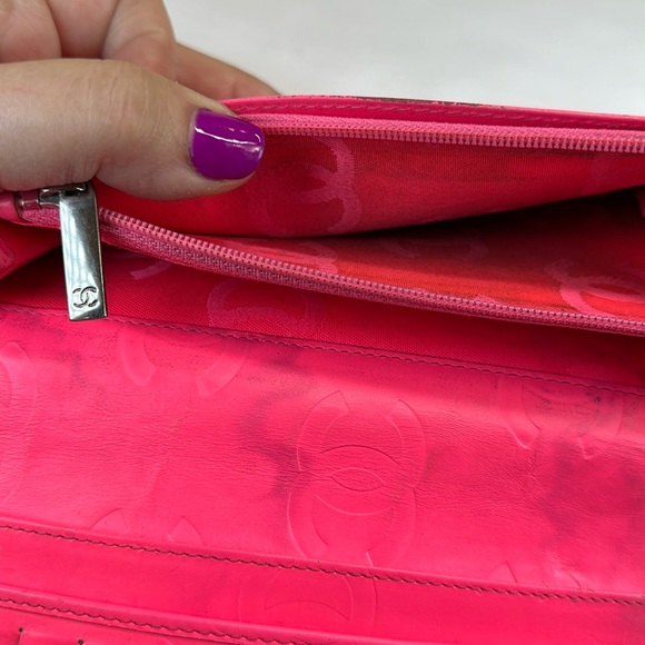 CHANEL CC Cambon Lambskin Pink Interior 13 Series 2009-2010, Fits phone - Picture 16 of 16